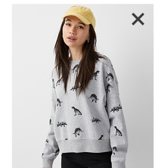 Fun Dinosaur Sweatshirt XS - Picture 2 of 6